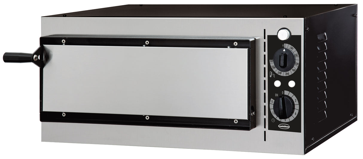 Combisteel Pizza Oven Single 1 X 1 - 7485.0002 Single Deck Pizza Ovens Combisteel   