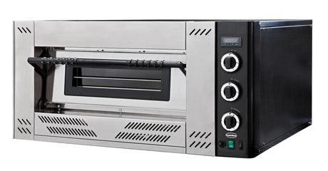 Combisteel Gas Pizza Oven Single 1 X 4 - 7485.0010 Single Deck Pizza Ovens Combisteel   