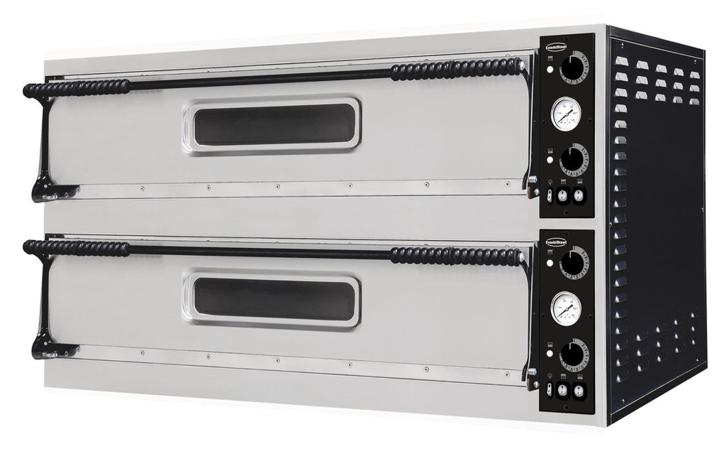 Combisteel Pizza Oven Double 2 X 3 - 7485.0145 Twin Deck Pizza Ovens Combisteel   