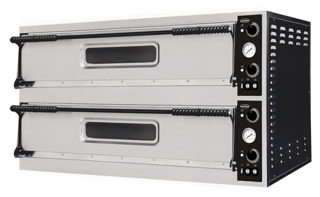 Combisteel Pizza Oven Double 2 X 3 - 7485.0145 Twin Deck Pizza Ovens Combisteel   