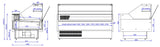 Combisteel Cold Display Morris 3.0  *Transport On Request* - 7486.0085 Standard Serve Over Counters Combisteel   
