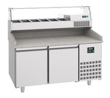 Combisteel Pizza Counter 2 Doors - 7489.5220 Pizza Prep Counters - 2 Door Combisteel   