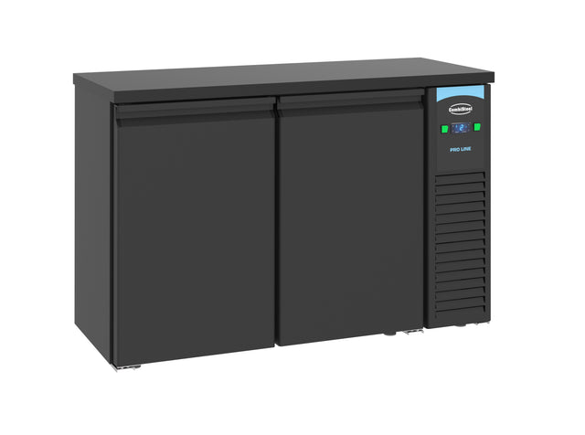 Combisteel Barcooler Black 2 Doors - 7489.5270 Double Door Bottle Coolers Combisteel   