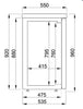 Combisteel Barcooler Black 4 Doors - 7489.5280 Four Door Bottle Coolers Combisteel   