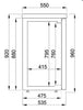 Combisteel Triple Door Back Bar Bottle Cooler Hinged Doors - 7489.5290 Triple Door Bottle Coolers Combisteel   