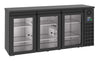 Combisteel Triple Door Back Bar Bottle Cooler Hinged Doors - 7489.5290 Double Door Bottle Coolers Combisteel   