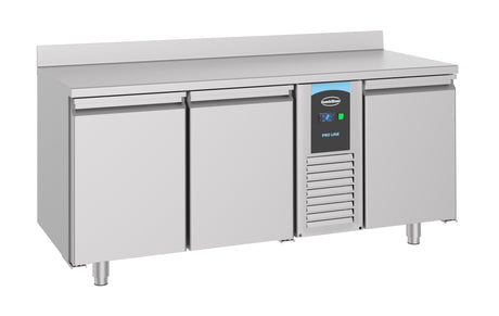 Combisteel 700 Refrigerated Counter Upstand 3 Doors Mono Block - 7489.5405 Refrigerated Counters - Triple Door Combisteel   