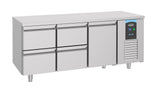 Combisteel 700 Refrigerated Counter 1 Door 4 Drawers - 7489.5530 Counter Fridges With Drawers Combisteel   