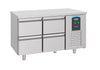 Combisteel 700 Refrigerated Counter 4 Drawers - 7489.5540 Counter Fridges With Drawers Combisteel   