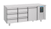 Combisteel 700 Refrigerated Counter 1 Door 6 Drawers - 7489.5565 Counter Fridges With Drawers Combisteel   