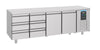 Combisteel 700 Refrigerated Counter 2 Doors 6 Drawers - 7489.5570 Counter Fridges With Drawers Combisteel   