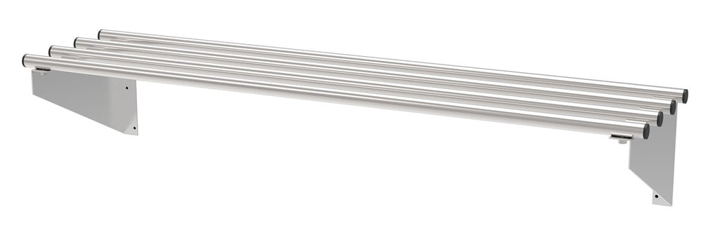 Combisteel Stainless Steel Tube  Shelf 1000 - 7490.0115 Stainless Steel Wall Shelves Combisteel   