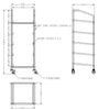 Combisteel Basket Trolley 500X500 - 7490.0270 Clearing Trolleys Combisteel   