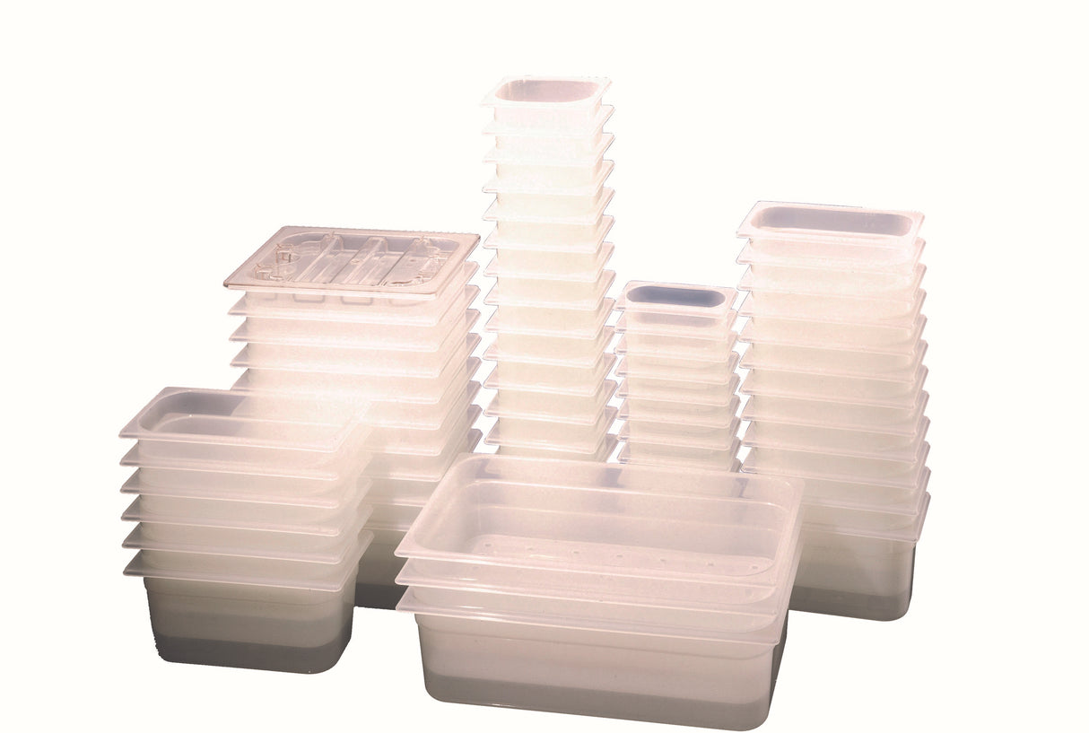 Combisteel GN Container Polypropylene 1/1GN-100mm - 7493.0050 GN Gastronorm Pans Combisteel   