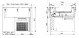 Combisteel Drop-In Refrigerated Unit Ventilated 3/1 - 160mm - 7495.0075 Combisteel Accessories & Spare Parts Combisteel   