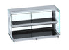 Combisteel Drop-In Cubic Heated Ceramic Display - Black 4/1 - 7495.0335 Combisteel Accessories & Spare Parts Combisteel   