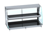 Combisteel Drop-In Curved Heated Ceramic Display - Black 4/1 - 7495.0395 Combisteel Accessories & Spare Parts Combisteel   