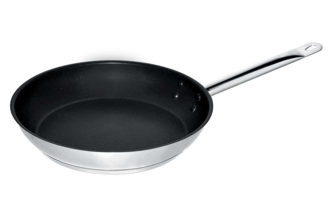Combisteel Frypan Stainless Steel + Non-Stick Coating Diameter28 3,1L - 7501.0110 Frying Pans Combisteel   