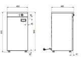 Combisteel Single Door Hot Cupboard / Plate Warmer 60 Plate | 7518.0005 Hot Cupboards Combisteel