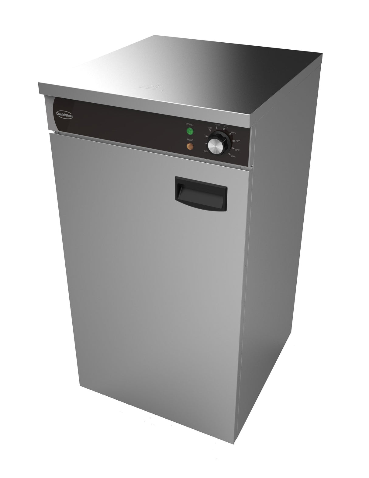 Combisteel Single Door Hot Cupboard / Plate Warmer 60 Plate | 7518.0005 Hot Cupboards Combisteel