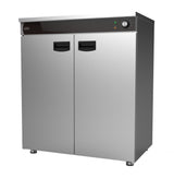 Combisteel Double Door Hot Cupboard / Plate Warmer 120 Plate | 7518.0010 Hot Cupboards Combisteel