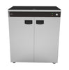 Combisteel Double Door Hot Cupboard / Plate Warmer 120 Plate | 7518.0010 Hot Cupboards Combisteel