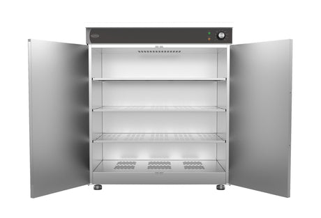 Combisteel Double Door Hot Cupboard / Plate Warmer 120 Plate | 7518.0010 Hot Cupboards Combisteel