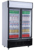 Combisteel Refrigerator 2 Glass Doors 800L - 7527.0100 Upright Glass Door Fridges Combisteel   