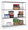 Combisteel Shelf Units 4 Levels 1800 Flat Packed - 7530.0020 Chrome Wire Shelving and Racking Combisteel   