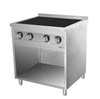 Combisteel Entry 700 Induction Stove 4 Hobs Electric Range | 7545.0010 Induction Hobs Combisteel
