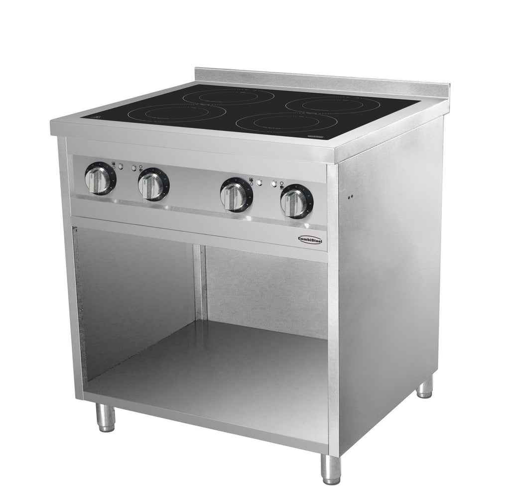 Combisteel Entry 700 Induction Stove 4 Hobs Electric Range | 7545.0010 Induction Hobs Combisteel