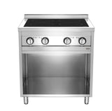 Combisteel Entry 700 Induction Stove 4 Hobs Electric Range | 7545.0010 Induction Hobs Combisteel