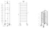 Combisteel Clearing Trolleys 1/1GN - 7819.0006 GN Trolley Combisteel   