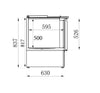 Combisteel Refrigerated Saladette 2 Doors - 7950.0105 Saladette Counters Combisteel   