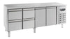 Combisteel 700 Refrigerated Counter 2 Doors And 4 Drawers - 7950.0220 Refrigerated Counters - Double Door Combisteel   