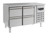 Combisteel 700 Refrigerated Counter 4 Drawers - 7950.0225 Counter Fridges With Drawers Combisteel   