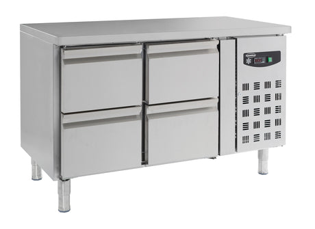 Combisteel 700 Refrigerated Counter 4 Drawers - 7950.0225 Counter Fridges With Drawers Combisteel   