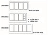 Combisteel Refrigerated Bakery Counter With Glass Cover 2 Doors  4X 1/1 GN Container - 7950.0420 Refrigerated Counters - Double Door Combisteel   