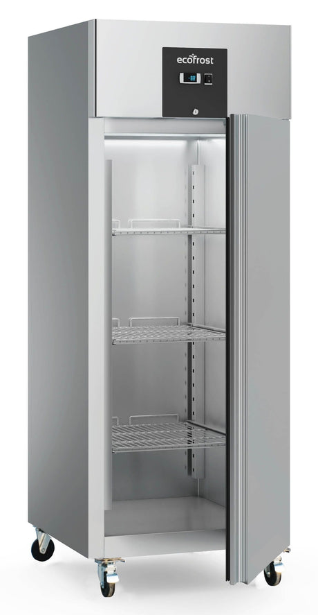 Combisteel Ecofrost Single Door Upright Storage Freezer Ventilated 650 Litre Stainless Steel - 7950.5015 Refrigeration Uprights - Single Door Combisteel