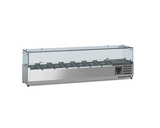 Combisteel Ecofrost Refrigerated Counter Top 1/3 GN x 7 | 7950.5129 VRX Topping Units Combisteel