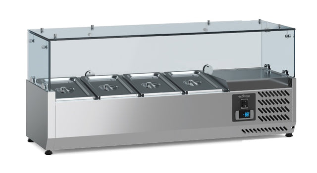 Combisteel Ecofrost Refrigerated Counter Top 1/3 GN x 4 | 7950.5125 VRX Topping Units Combisteel
