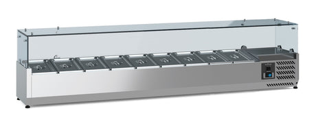 Combisteel Ecofrost Refrigerated Counter Top 1/3 GN x 9 | 7950.5133 VRX Topping Units Combisteel