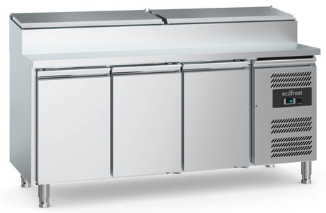 Combisteel Ecofrost Saladette 3 Doors 8x1/3GN Container | 7950.5195 Saladette Counters Combisteel