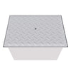 Commercial Grease Trap – 39 Litre Epoxy-Coated Steel | Outdoor & Underground Use | 7KGB Grease Traps / Interceptors - Mild Steel Empire