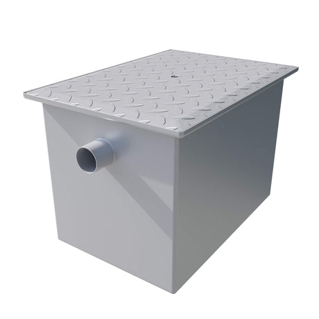 Commercial Grease Trap Epoxy Coated Steel 39 Litre Capacity - 7KGB Grease Traps / Interceptors - Mild Steel Empire   