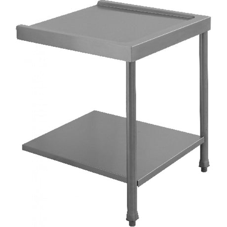 Prodis T80202 700mm Exit Table Compatible With T Series Stainless Steel Dishwasher Tables Prodis
