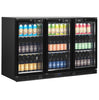 Tefcold Triple Door Bottle Cooler Hinged Doors - DB301H Triple Door Bottle Coolers Tefcold   