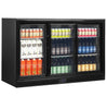 Tefcold Triple Door Bottle Cooler Sliding Doors - DB301S-3 Triple Door Bottle Coolers Tefcold   