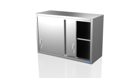 Nordstar Stainless Steel Wall Cupboard 900mm Wide | NSWC900 Stainless Steel Wall Cupboards Nordstar