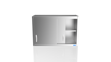 Nordstar Stainless Steel Wall Cupboard 900mm Wide | NSWC900 Stainless Steel Wall Cupboards Nordstar
